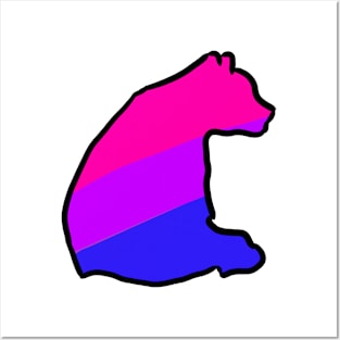 Bisexual Pride Bear Posters and Art